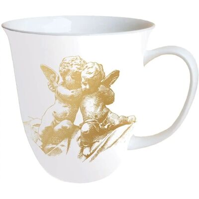 Mug Ambiente 0,4L Anges Or - Tasse - Publicité Mug Ambiente 0,4L Anges Or - Tasse - Publicité
