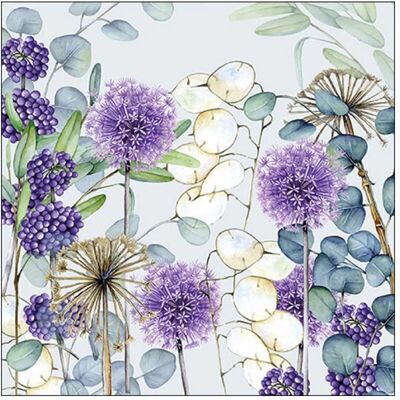 Ambiente Wild Flowers Pack 20 Serviettes en Papier 3 Couches - Serviettes - Publicité Ambiente Wild Flowers Pack 20 Serviettes en Papier 3 Couches - Serviettes - Publicité