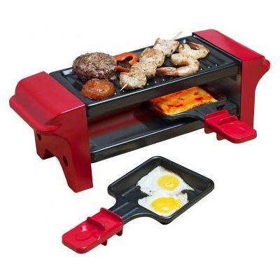 Bestron AGR102 - Negro/Rojo - Parrilla de raclette Bestron AGR102 - Negro/Rojo - Parrilla de raclette