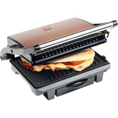 Bestron ASW113CO - Koper, Zwart - Contactgrill Bestron ASW113CO - Koper, Zwart - Contactgrill