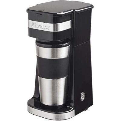 BESTRON ACM112Z - Schwarz/Edelstahl - Kaffeemaschine BESTRON ACM112Z - Schwarz/Edelstahl - Kaffeemaschine