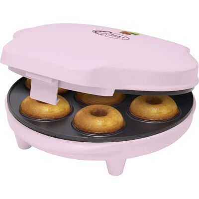 Bestron Máquina de Donuts Rosa - Compacta 700W Bestron Máquina de Donuts Rosa - Compacta 700W