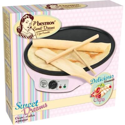 Bestron ASW602P - Rosa - Crêpes-Maker Bestron ASW602P - Rosa - Crêpes-Maker