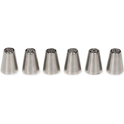 Set di beccucci a fiore in acciaio inox Patisse - Decorazione torte Set di beccucci a fiore in acciaio inox Patisse - Decorazione torte