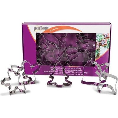 Patisse Mehrfarbige Weihnachts-Ausstechformen - Ausstecher-Set Patisse Mehrfarbige Weihnachts-Ausstechformen - Ausstecher-Set