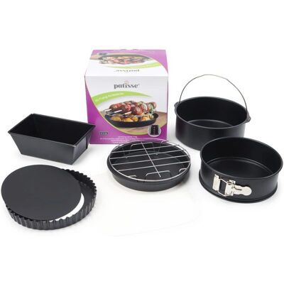 Set di accessori per friggitrice ad aria Patisse - 7 pezzi Set di accessori per friggitrice ad aria Patisse - 7 pezzi
