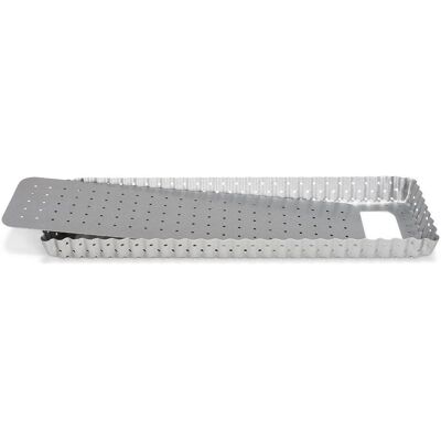 Forma do quiche perforowana Patisse - 35x11cm - Srebrna Forma do quiche perforowana Patisse - 35x11cm - Srebrna