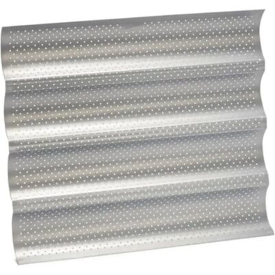 Molde para baguettes Silver-top de Patisse - 4 unidades Molde para baguettes Silver-top de Patisse - 4 unidades