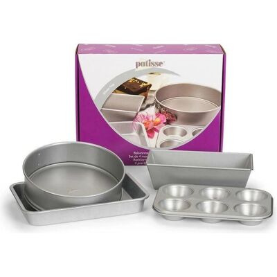 Patisse 03673 Backform - Kuchenform 4-tlg. Patisse 03673 Backform - Kuchenform 4-tlg.