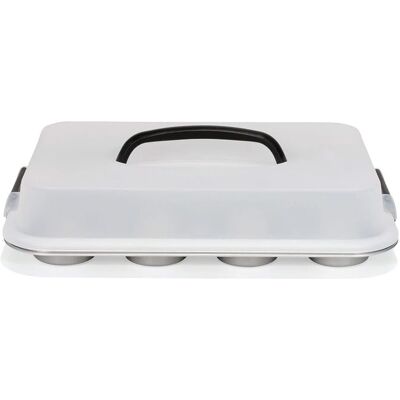 Patisse Silber-Top Muffinform - 12 Vertiefungen, 35cm Patisse Silber-Top Muffinform - 12 Vertiefungen, 35cm