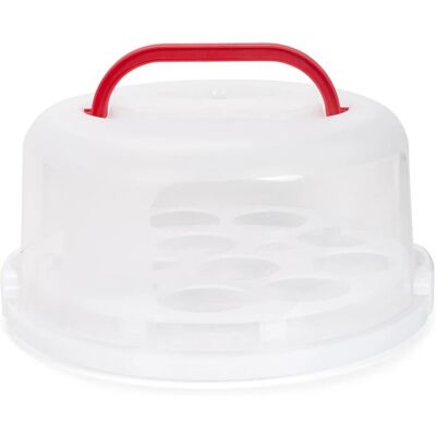 Patisse Kuchen- und Cupcake-Box - 30cm Durchmesser - Sicherer Transport Patisse Kuchen- und Cupcake-Box - 30cm Durchmesser - Sicherer Transport