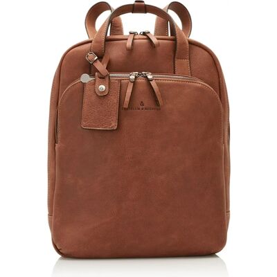 Castelijn & Beerens Leder Laptoprucksack - 15,6 Zoll - RFID Carisma Lia Lichtbraun Castelijn & Beerens Leder Laptoprucksack - 15,6 Zoll - RFID Carisma Lia Lichtbraun