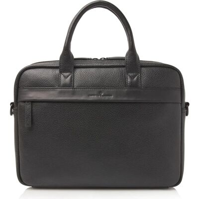 Castelijn & Beerens Delta Aktentasche - RFID Leder - 37 cm Laptop - Schwarz Castelijn & Beerens Delta Aktentasche - RFID Leder - 37 cm Laptop - Schwarz
