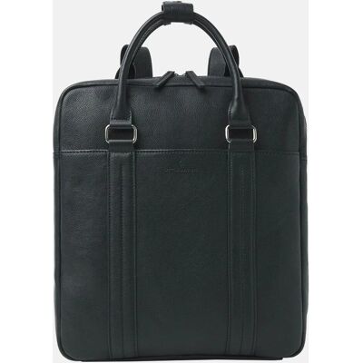 Castelijn & Beerens Harry Leren Rugzak - Laptop 15,6 inch - Zwart Castelijn & Beerens Harry Leren Rugzak - Laptop 15,6 inch - Zwart