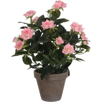 Sztuczna roślina Rosal od Mica Decorations - Różowa - H33 xØ25 cm - Roślina Dekoracyjna Sztuczna roślina Rosal od Mica Decorations - Różowa - H33 xØ25 cm - Roślina Dekoracyjna
