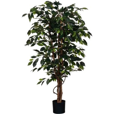 Plante Artificielle Ficus de Mica Decorations - Vert - 150cm - Publicité Plante Artificielle Ficus de Mica Decorations - Vert - 150cm - Publicité
