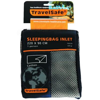 TravelSafe TS0316 Beigefarbener Baumwoll-Schlafsack-Einsatz - Schlafsack-Zubehör TravelSafe TS0316 Beigefarbener Baumwoll-Schlafsack-Einsatz - Schlafsack-Zubehör