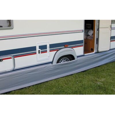 Eurotrail Caravans weerstrip - 300 x 60 cm PVC Grijs Eurotrail Caravans weerstrip - 300 x 60 cm PVC Grijs