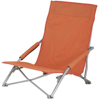 Eurotrail - St. Tropez - Orange - Polyester - Strandstuhl Eurotrail - St. Tropez - Orange - Polyester - Strandstuhl