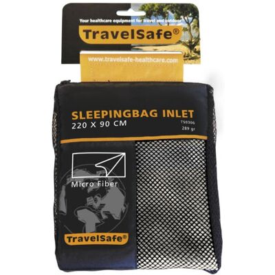 TravelSafe TS0306 Microfiber Slaapzak - Rechthoekig, Lichtgewicht, Wit TravelSafe TS0306 Microfiber Slaapzak - Rechthoekig, Lichtgewicht, Wit