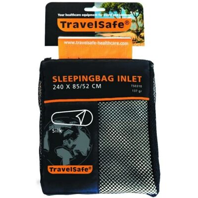 TravelSafe TS0310 Hvid Silke Mumie Sovepose TravelSafe TS0310 Hvid Silke Mumie Sovepose