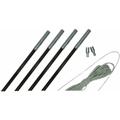Eurotrail - ETSP0407 - Glasvezel tentstokken - Stangen-Set Eurotrail - ETSP0407 - Glasvezel tentstokken - Stangen-Set