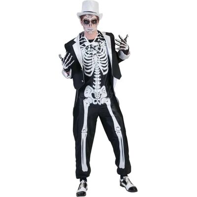 Costume da Sposo Scheletro - 48-50 - Costumi Costume da Sposo Scheletro - 48-50 - Costumi