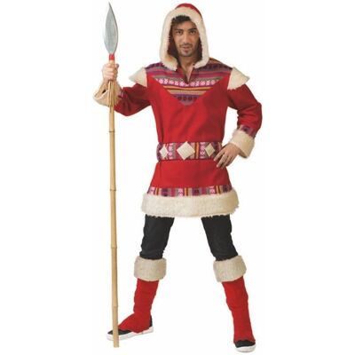 Mens Nanook Inuit Kostüm - Volks der Welt Mens Nanook Inuit Kostüm - Volks der Welt