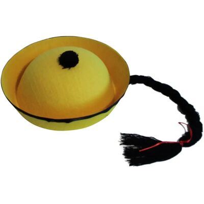 Cappello Cinese Giallo di Personage - Treccia Unisex Cappello Cinese Giallo di Personage - Treccia Unisex