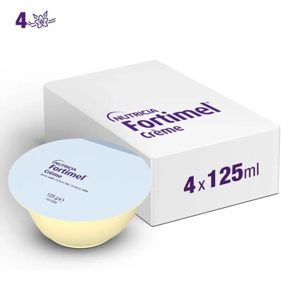 Nutricia Nutrimilk Fortimel Crème Vanille 4x125g - Medisch Voedingssupplement Nutricia Nutrimilk Fortimel Crème Vanille 4x125g - Medisch Voedingssupplement