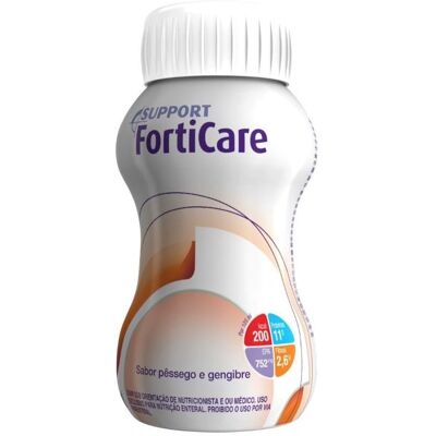 Nutricia Forticare Pêssego / Gengibre 125mlx4 - Suplemento nutricional para pacientes com câncer Nutricia Forticare Pêssego / Gengibre 125mlx4 - Suplemento nutricional para pacientes com câncer