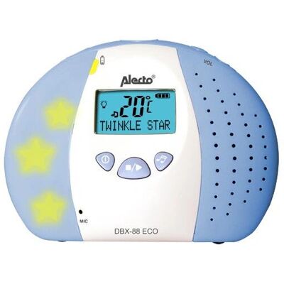 Alecto DBX-88-ECO wit/blauw Alecto DBX-88-ECO wit/blauw