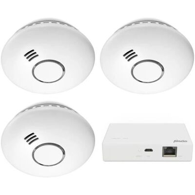 Alecto SMART-SMOKE10 Rauchmelder - Zigbee, 3 Stück Alecto SMART-SMOKE10 Rauchmelder - Zigbee, 3 Stück