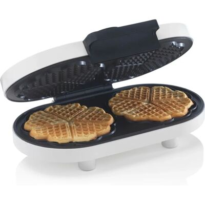 Trebs Weiß Herzförmiger Waffeleisen - Waffeleisen Trebs Weiß Herzförmiger Waffeleisen - Waffeleisen