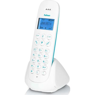 Profoon PDX-300BW - Téléphone DECT avec 1 combiné - Publicité Profoon PDX-300BW - Téléphone DECT avec 1 combiné - Publicité