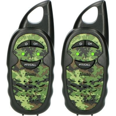 Alecto FR05CAMO Zwei-Wege-Radio - Kinder Walkie-Talkie - 3 km Reichweite Alecto FR05CAMO Zwei-Wege-Radio - Kinder Walkie-Talkie - 3 km Reichweite