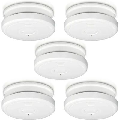 Détecteur de fumée Alecto SA20, pack de 5 Détecteur de fumée Alecto SA20, pack de 5