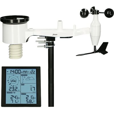 Station météo blanche Alecto WS5200 - 6 en 1 WLAN - Publicité Station météo blanche Alecto WS5200 - 6 en 1 WLAN - Publicité
