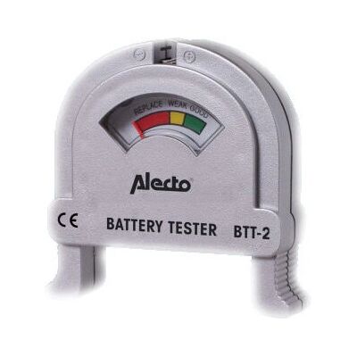 Testeur de batteries Alecto BTT-2 - Universel, AA, AAA, C, D - Publicité Testeur de batteries Alecto BTT-2 - Universel, AA, AAA, C, D - Publicité
