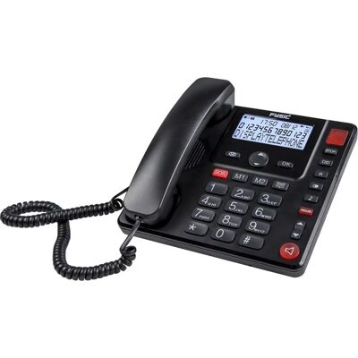 Fysic FX-3940 Téléphone Senior avec Grand Écran Illuminé - Sonnerie et Microphone Très Forts - Publicité Fysic FX-3940 Téléphone Senior avec Grand Écran Illuminé - Sonnerie et Microphone Très Forts - Publicité