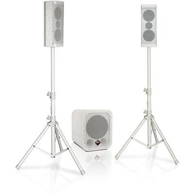 Alecto - PAS-300 - Wit - 380W RMS - Luidsprekerset Alecto - PAS-300 - Wit - 380W RMS - Luidsprekerset