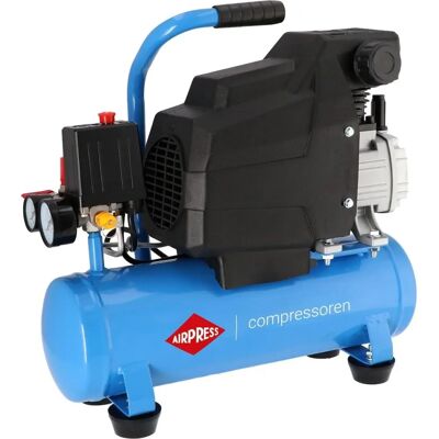Airpress H 185-6 Ölschmierte Kompressor - 8 Bar, 6L Airpress H 185-6 Ölschmierte Kompressor - 8 Bar, 6L