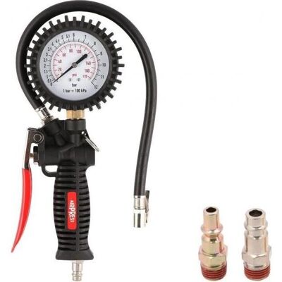 Airpress Professionelle Reifenfüllpistole mit Doppelskala - Luftpumpe Airpress Professionelle Reifenfüllpistole mit Doppelskala - Luftpumpe