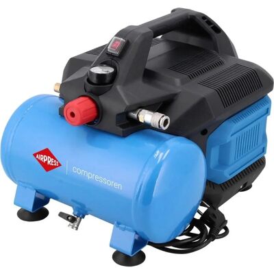 Airpress Kompressor LMO 6-126 Geräuscharmer 8 Bar 230V Airpress Kompressor LMO 6-126 Geräuscharmer 8 Bar 230V
