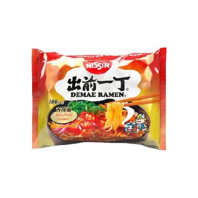 Nissin - Demae Ramen - Tulinen - Instant nuudelit Nissin - Demae Ramen - Tulinen - Instant nuudelit