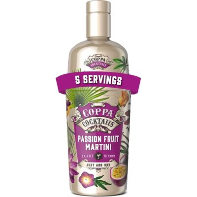 Coppa Cocktails Passion Fruit Martini 0.7l 10% Coppa Cocktails Passion Fruit Martini 0.7l 10%