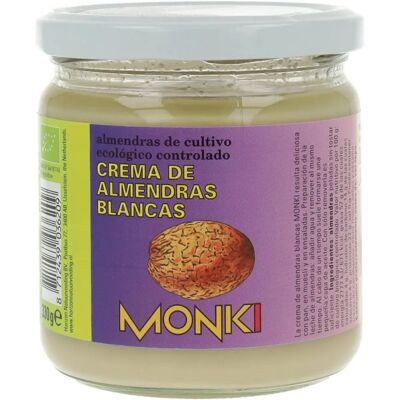Monki Organic White Almond Cream - Nut Spread - 330g Monki Organic White Almond Cream - Nut Spread - 330g