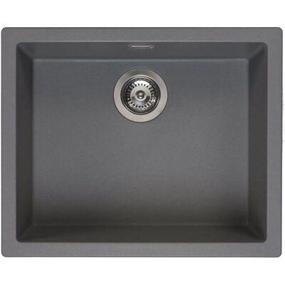 Reginox Amsterdam 560 Grey Silvery Granite Kitchen Sink - Kitchen Sink Reginox Amsterdam 560 Grey Silvery Granite Kitchen Sink - Kitchen Sink