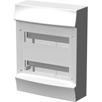 ABB Boîte de dérivation murale 24 modules IP41 - Électrique - Publicité ABB Boîte de dérivation murale 24 modules IP41 - Électrique - Publicité