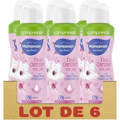 Monsavon Modèle - Spray lavande et fleur de cerisier - Déodorant - Publicité Monsavon Modèle - Spray lavande et fleur de cerisier - Déodorant - Publicité
